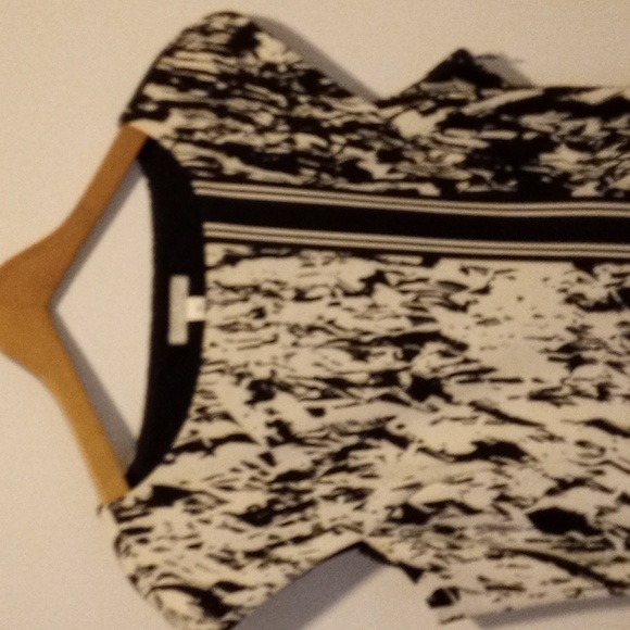 London Style Collection Black And White Dress Size 14 - Picture 3 of 6